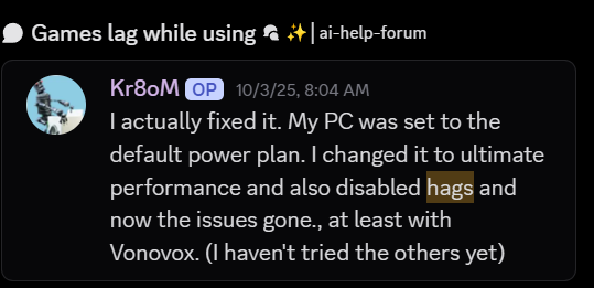 HAGS Discord Proof 1