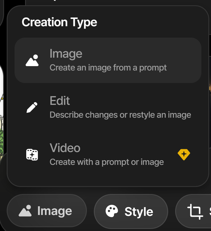 Creation Type on Voyages