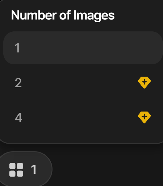 Number of Images options on Voyages