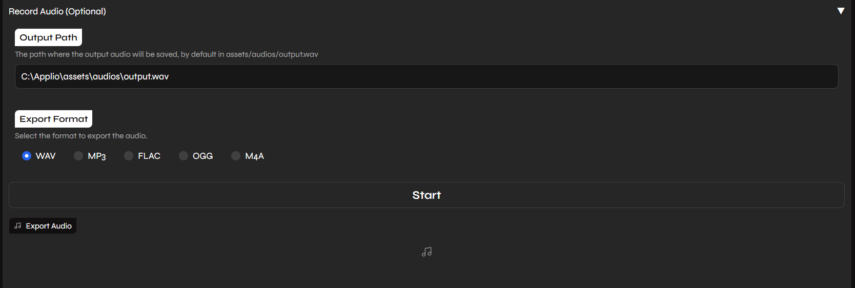 Monitor Device (Optional)