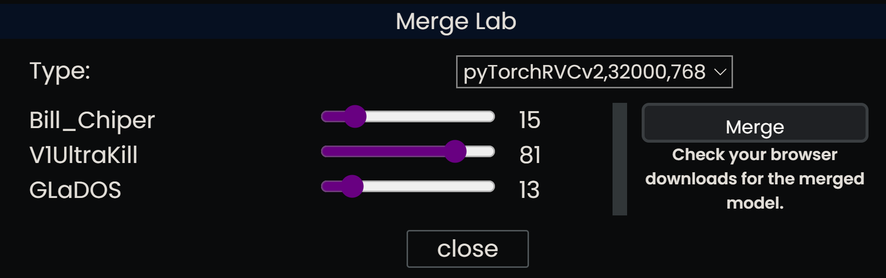 Merge Lab in Wokada Deiteris Fork