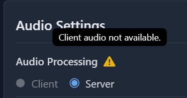 Client audio not available Wokada Tg-Develop's Fork