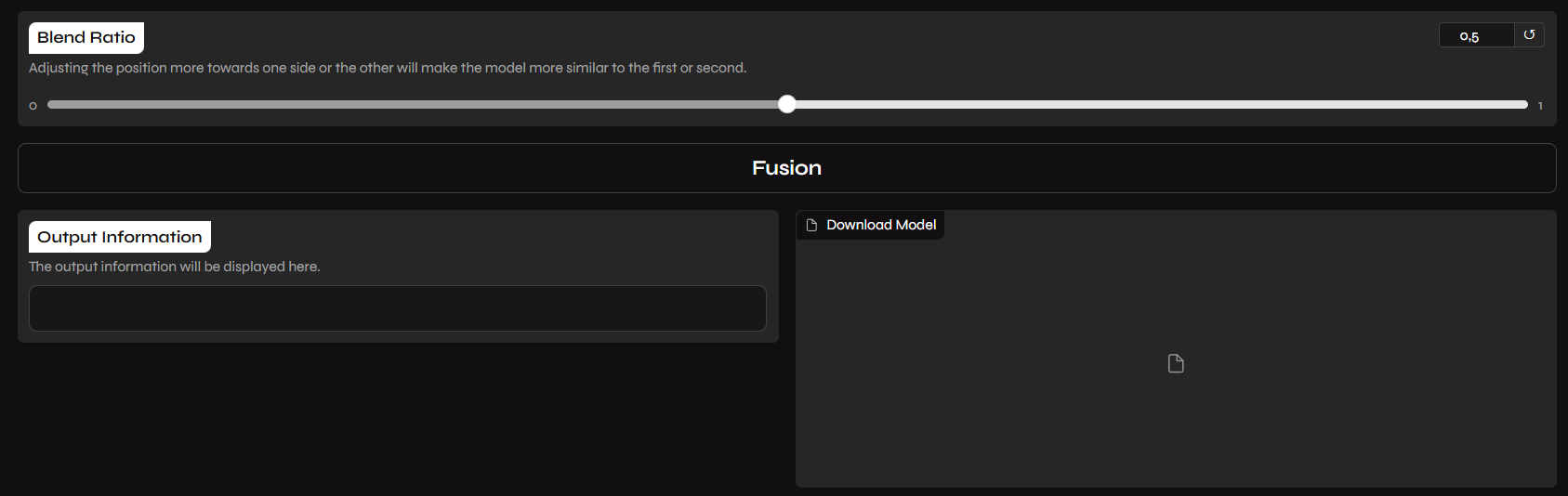 Applio Voice Blender Fusion