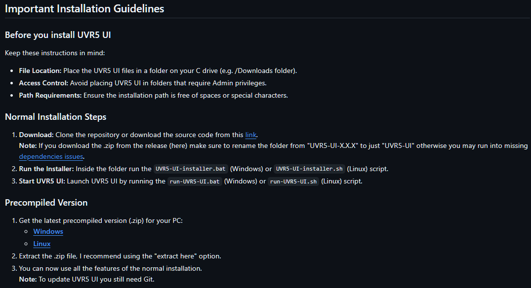 Eddy's UVR5 UI Local Installation Steps
